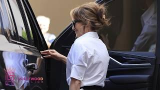 JLo Locked Out of Her Car in Beverly Hills