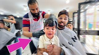 Zayaan ka haircut challenge | Rahim Pardesi | Pardesi Squad
