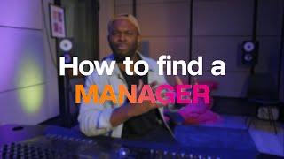 How to find a music manager?