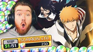 FIRST EVER 50 STEP SUMMONS COMPLETED! NEW YEAR SPECIAL TYBW SUMMONS! Bleach: Brave Souls!