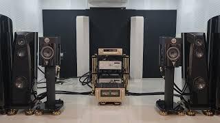 Focal Sopra N°1 × Accuphase C-2300 & A-80 ×  Evosolo A8 × Life Audio : Cables & Footer Plate