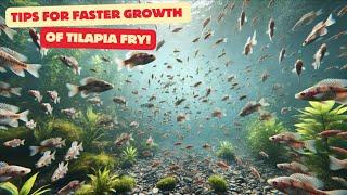 BRILLIANT   ideas on tilapia fry care  for Faster Growth and big Income.