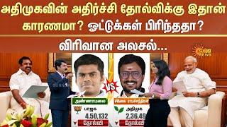 ADMK Election Result 2024 | அதிமுகவின் அதிர்ச்சி தோல்விக்கு இதான் காரணமா? ஓட்டுக்கள் பிரிந்ததா?