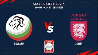 Group B, Match 3 - BUL vs JSY | Highlights | Dream11 ECC23 | 28 Sep 2023 | ECC23.017