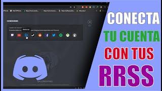 Como CONECTAR tu CUENTA de DISCORD con tus REDES SOCIALES