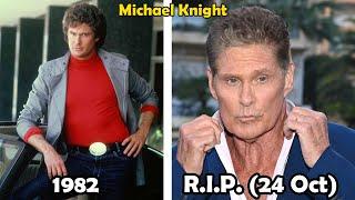 Knight Rider (1982–1986)  Then and Now 2024 [How They Changed]