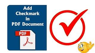 How to Add a Tick Symbol in a PDF Fill and Sign Using Adobe Acrobat Pro DC