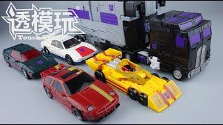 【SwiftTransform】Five Combine! MENASOR! DECEPTICON STUNTICONS LEGACY SERIES G1 COMBINER 透模玩速变合体 变形金刚