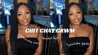 CHIT CHAT GRWM | plastic surgery, relationship status, travel plans + youtube goals