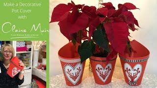 Make a Decorative Pot Cover