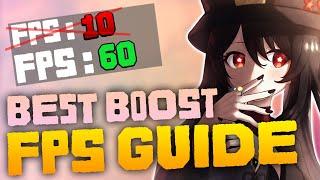 CARA NAIKIN FPS GENSHIN IMPACT CEPAT & MUDAH !!! (ULTIMATE FPS BOOST GUIDE)