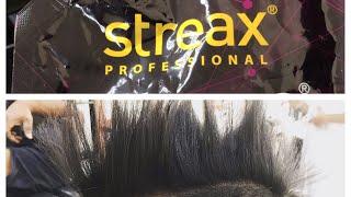 Streax CANVO line Hairstraightening tutorials.. 