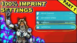 The Ark Imprinting Settings You Need To Know for SMALL Dinos | PART 1