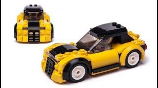 LEGO Rally Car 60113 alternative build MOC COUPE CAR