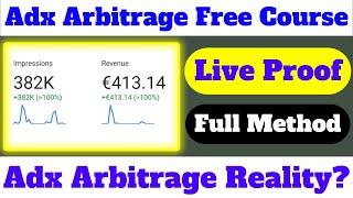 Google Adx Arbitrage Full Course | How To Earn $100 Daily From Google Adx | Mr Naveed Shah