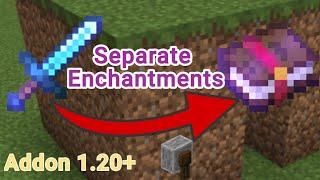 [1.20.0] Separate Enchantments - Addon (Scripts) 1.20+