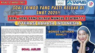 BOCORAN SOAL LITERASI BAHASA INDONESIA SNBT 2025