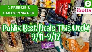 Publix Haul! Best Deals This Week! 1 MONEYMAKER & 1 FREEBIE! #publixcouponing 9/11-9/17