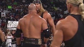 Goldberg Comes Out To Answer Kevin Nash’s Request For Them To Tag V Hulk Hogan & The Giant WCW