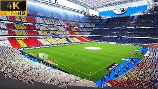 PES 2024 Ultra Realism Mods | Real Madrid vs Barcelona | Bernabéu El Clasico 2024 Update | 4K