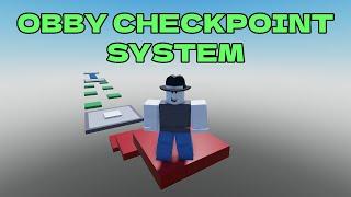 Obby Checkpoint System Tutorial (Roblox)