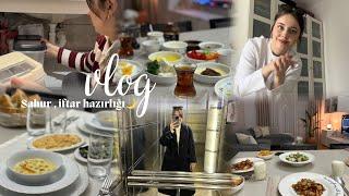 VLOG |Ramazan GeldiiTereyağı yapıyoruz Banyo temizliği, Sahur, İftar Hazırlığı  Fajita tarifi 🫑️