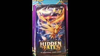 Pokémon Hidden Fates God Pack!!!! INSANITY.....