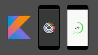 (Kotlin 2020) How to create a Circular Progress Bar in Android Studio