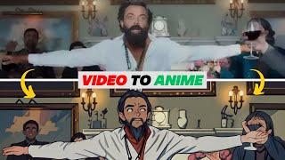 Convert Any Video to Anime - Turn Any Video Into Animation With Ai | Free 