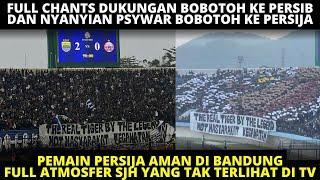 NYANYIAN PSYWAR BOBOTOH KE PERSIJA! FULL AKSI KOREO CHANTS DUKUNGAN BOBOTOH PERSIB VS PERSIJA DI SJH