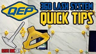 QEP Lash Tile Leveling System | Quick Tips