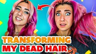 Transforming My Lifeless Hair Ends  | Hair Care Routine