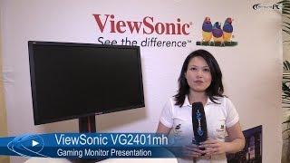 ViewSonic VG2401mh Gaming Monitor Presentation