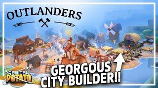 GEORGOUS Little City Builder!! - Outlanders - Colony Sim City Builder