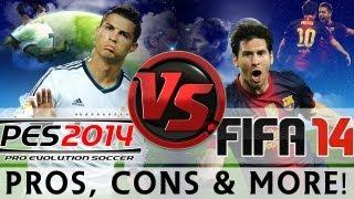 [TTB] FIFA 14 Vs PES 2014 - Gameplay Comparison & More! - Which Game is for You?!