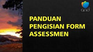 Panduan Pengisian Form Assessment Kompetensi Teknikal