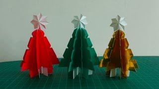 origami【3D Christmas tree】