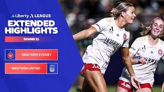 Western Sydney v Western United - Extended Highlights | Liberty A-League 2023-24 | Round 21