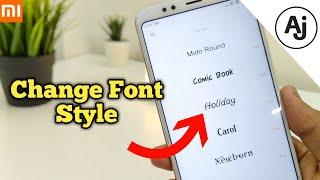 How to Change Font in Xiaomi Devices (Without Root)