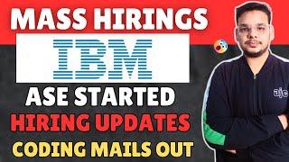 IBM CIC Hiring Started | Biggest IBM Coding Assessment Mails | OFF Campus Drive | Latest Hiring