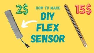 How to Make FLEX Sensor at Home | DIY Flex Sensor | Make Low-Cost Flex Sensor at Home in 10 Minutes