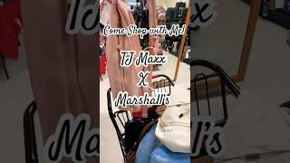 Shopping Around at TJ Maxx and Marshalls #shorts #tjmaxx #marshalls #shoppinghaul #affordablefinds