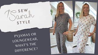 Using my favourite patterns with different fabrics to make loungewear and pyjamas…