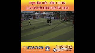 Đi đá bóng vẫn không quên bắt trend #VSports #VStation #TheThaoHocDuong #VCKToanQuoc #HCM #HNC7Media