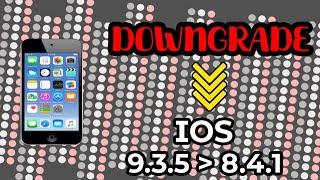 How to downgrade to iOS 9.3.5 to 8.4.1