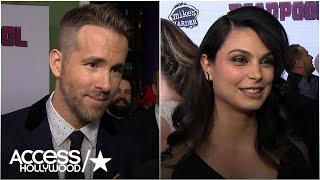 Ryan Reynolds & Morena Baccarin Dish On 'Deadpool' Sex Scenes At NYC Premiere | Access Hollywood