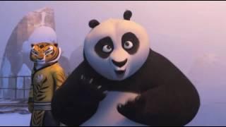 kung fu panda 3 village training scene