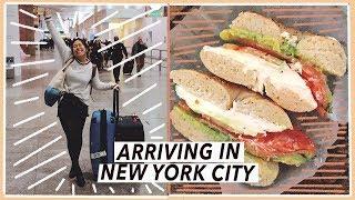 Arriving in New York City from London | NYC Travel Vlog