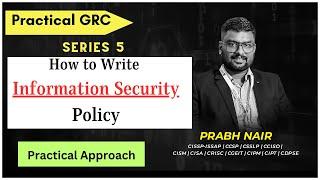 How to Write Information Security Policy