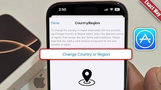 iphone 16/16 Pro: How to Change App Store Country